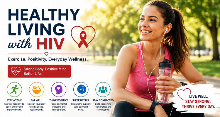 Healthy Living with HIV: The Power of Exercise and Positivity