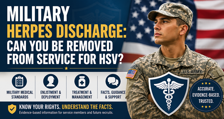 Military Herpes Discharge: Can You Be Removed from Service for HSV?